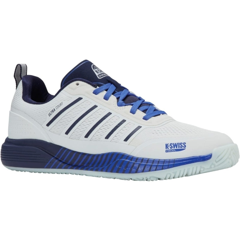 Zapatillas Kswiss Sanyo Ultra Court Padel Blanco Azul Marino