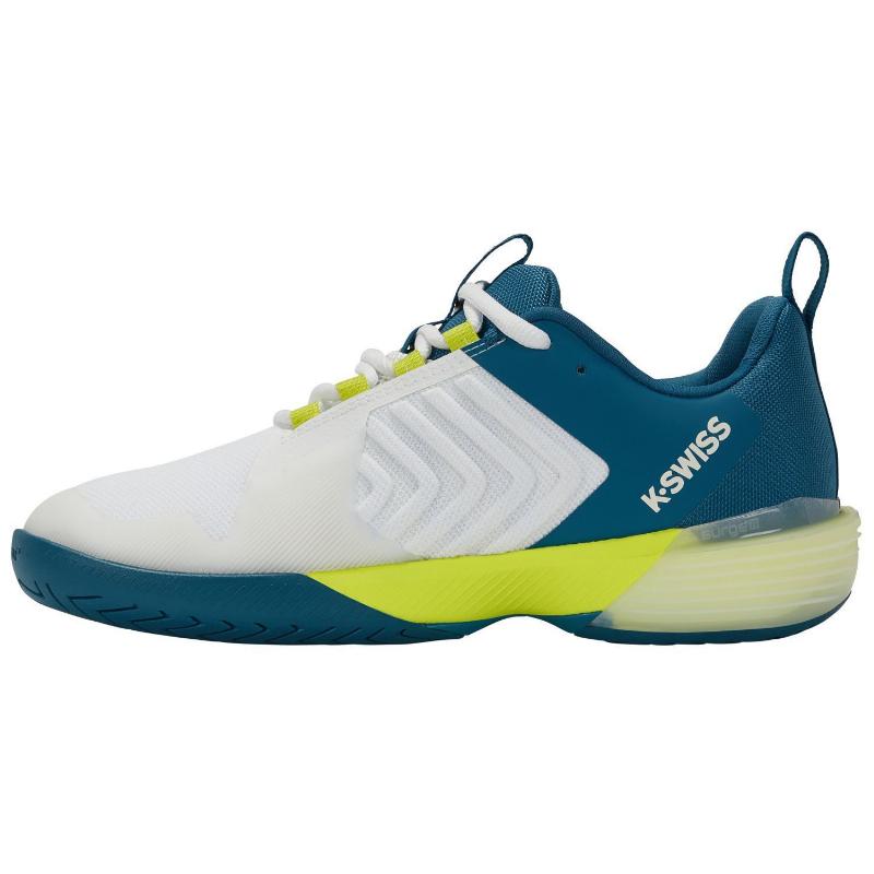 Kswiss Ultrashot 3 scarpe fluoriche blu giallo