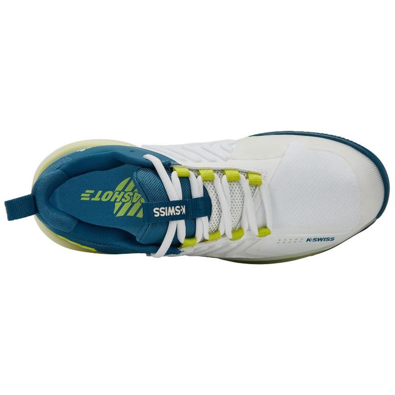 Kswiss Ultrashot 3 scarpe fluoriche blu giallo