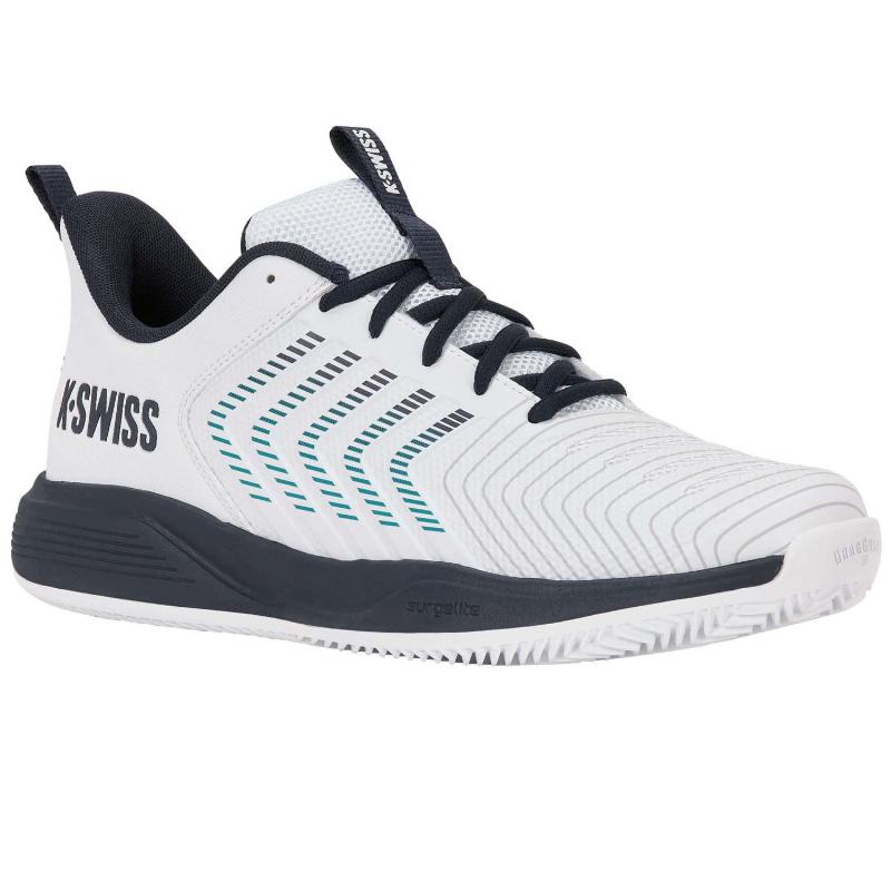 Zapatillas Kswiss Ultrashot Light Clay Blanco Carbon