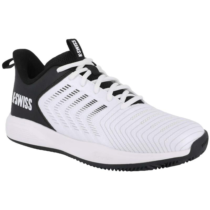 Zapatillas Kswiss Ultrashot Light Clay Blanco Negro