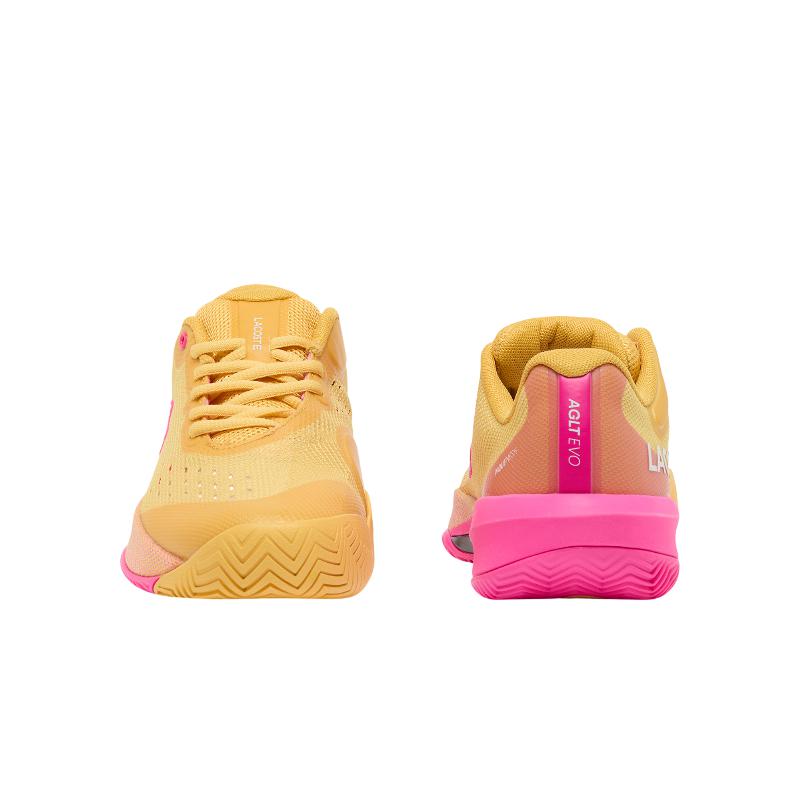 Zapatillas Lacoste AG-LT Evo Amarillo Rosa Mujer