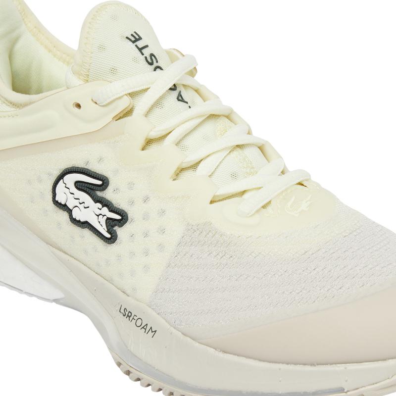 Zapatillas Lacoste AG-LT23 Lite Clay Blanco Amarillo Mujer