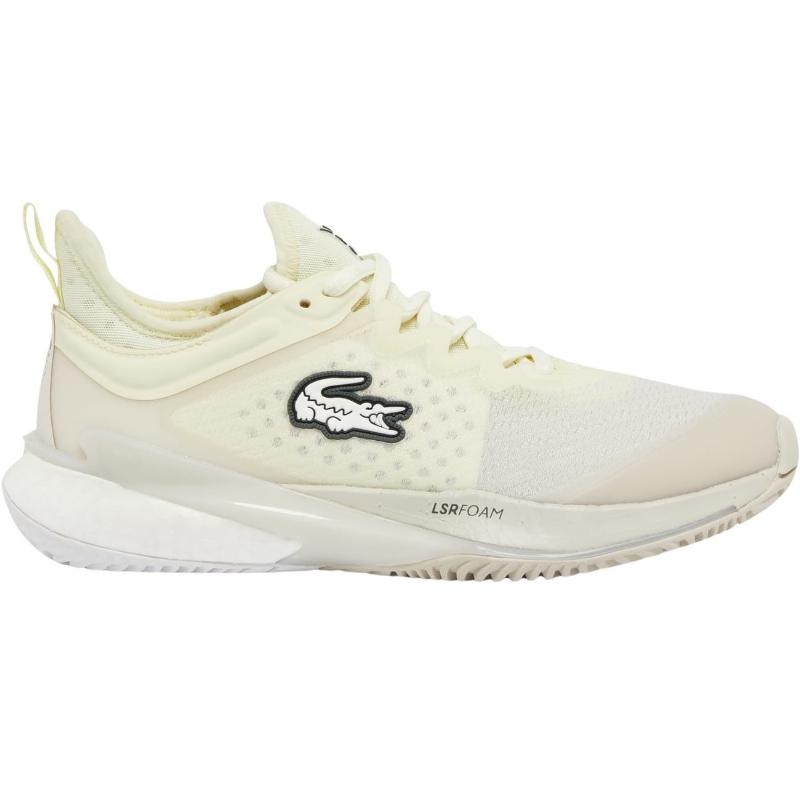 Zapatillas Lacoste AG-LT23 Lite Clay Blanco Amarillo Mujer