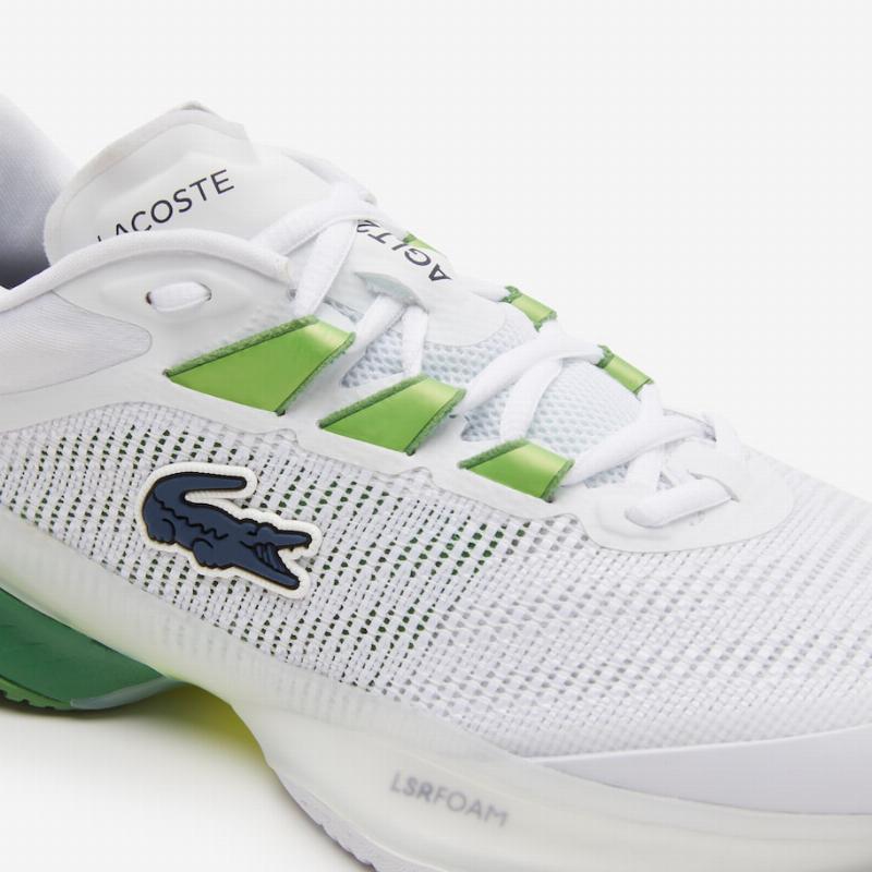 Zapatillas Lacoste AG-LT23 Ultra 1231 Blanco Verde Mujer