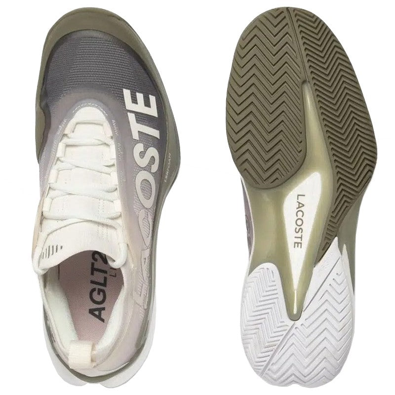 Zapatillas Lacoste AG-LT25 Lite Blanco Kaki Mujer