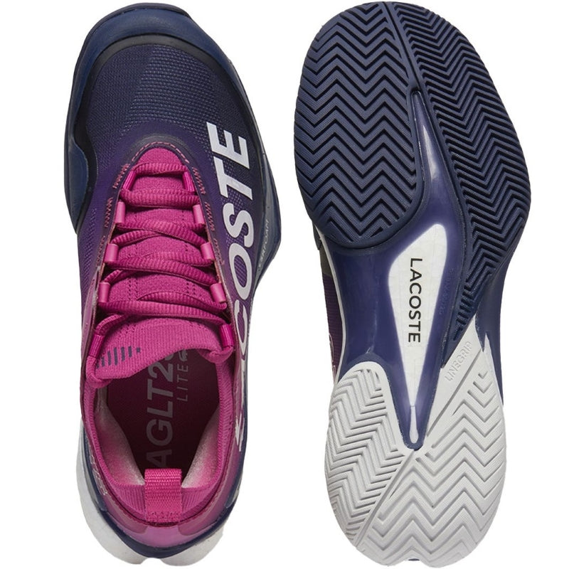 Zapatillas Lacoste AG-LT25 Lite Clay Rosa Blanco Mujer