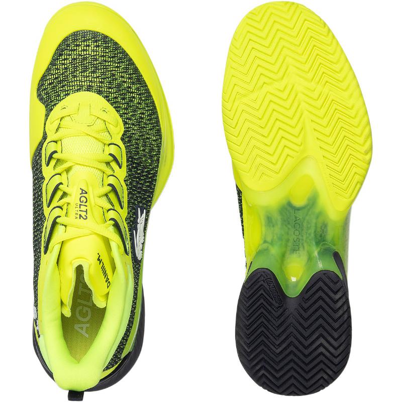 Zapatillas Lacoste Daniil Medvedev AG-LT23 Ultra Amarillo Azul Marino
