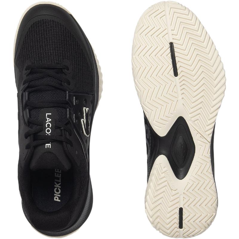 Zapatillas Lacoste Power Serve Negro Blanco