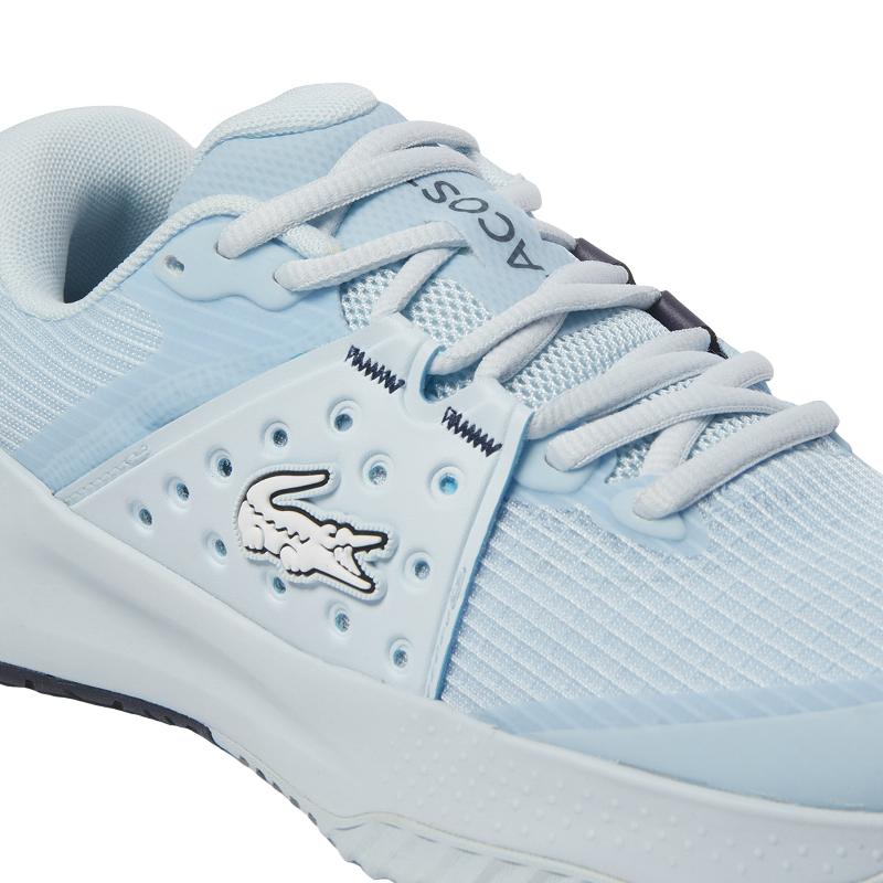 Zapatillas Lacoste Power Server 125 Azul Claro Mujer