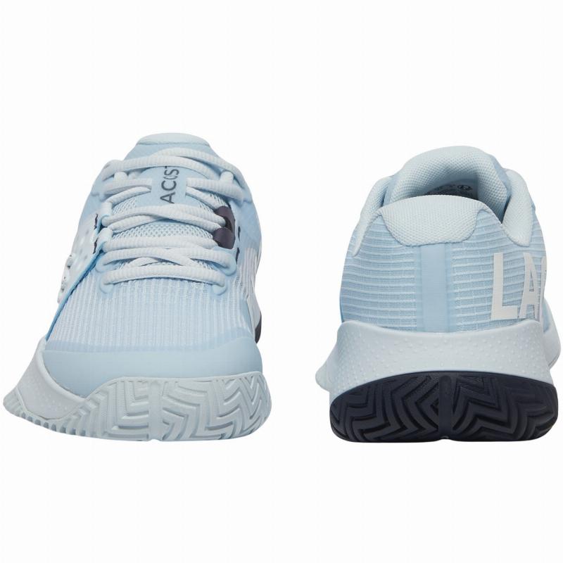 Zapatillas Lacoste Power Server 125 Azul Claro Mujer