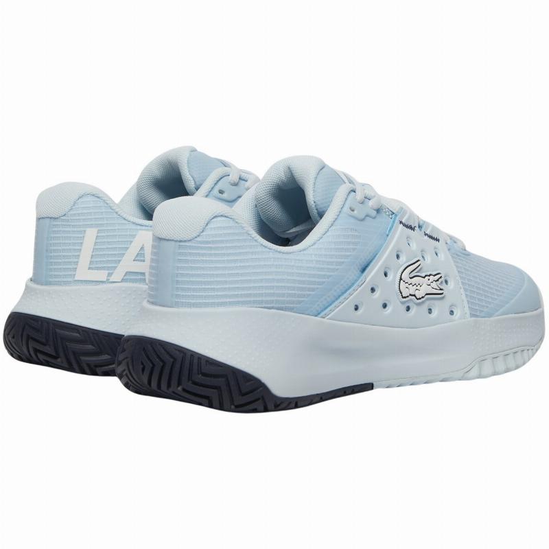 Zapatillas Lacoste Power Server 125 Azul Claro Mujer