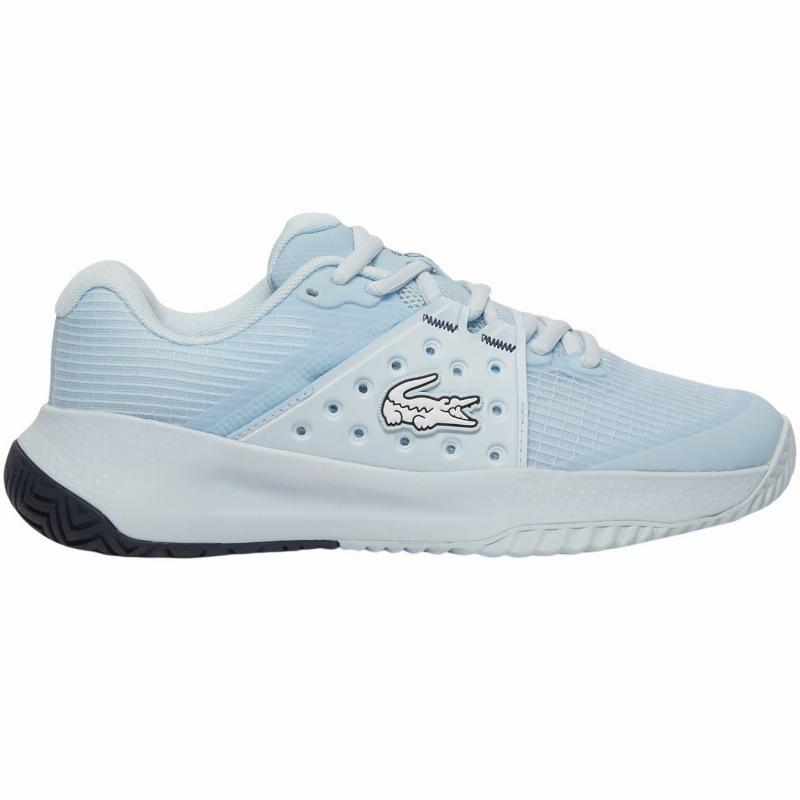 Zapatillas Lacoste Power Server 125 Azul Claro Mujer