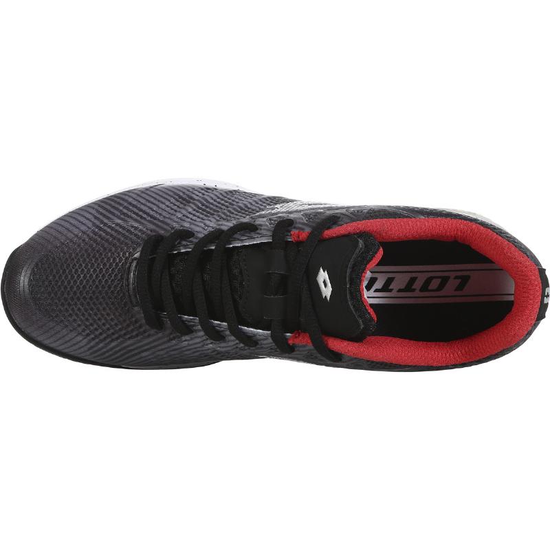 Lotto Mirage 300 III CLY Sneakers Black White Red