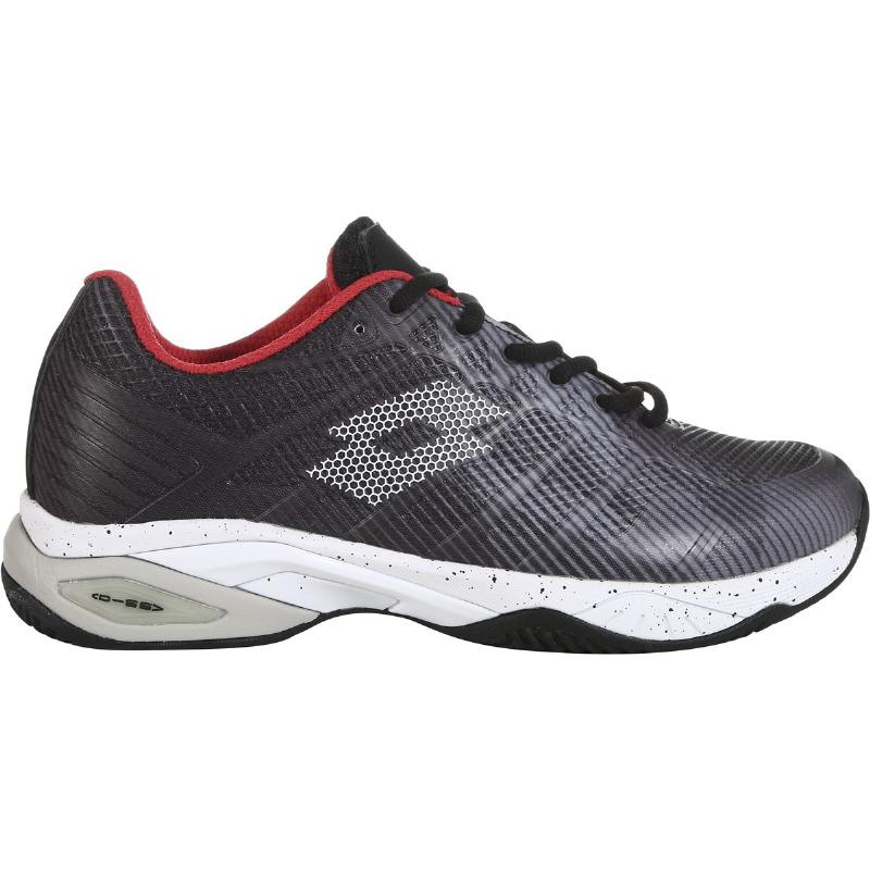 Lotto Mirage 300 III Cly Black White Red Sneakers