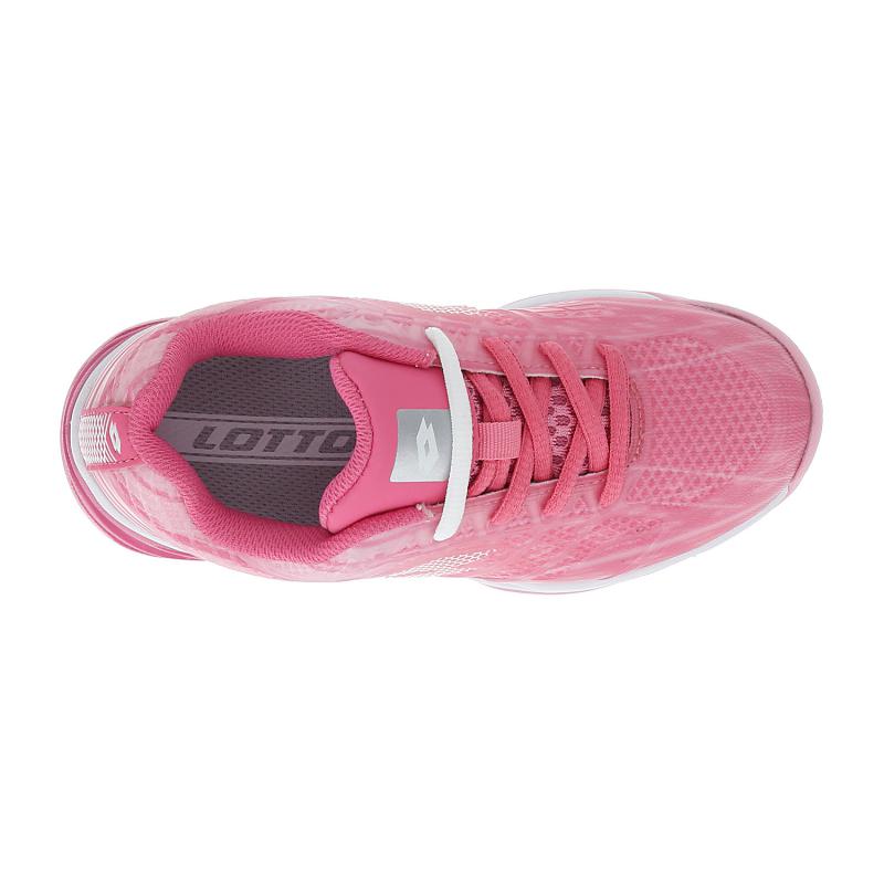 Zapatillas Lotto Mirage 300 Orquidea Blanco Rosa Junior