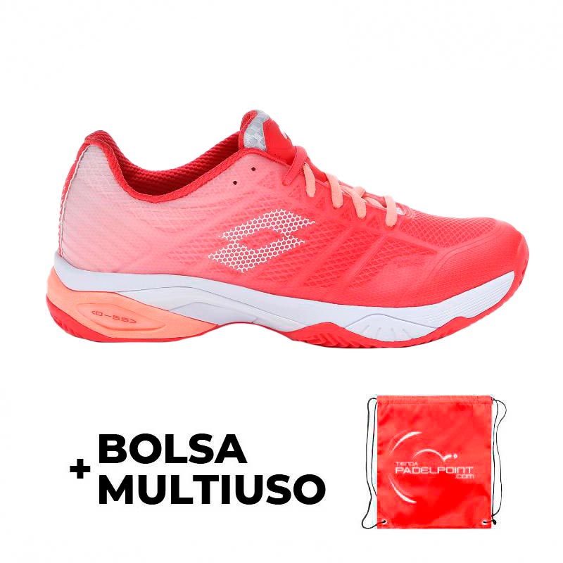 Lotto Mirage 300 Red Fluor White Lachs Frauen