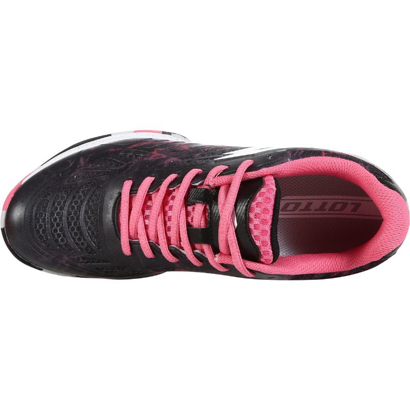 Sneakers Lotto Superrapida 200 IV Black Fuchsia Donne