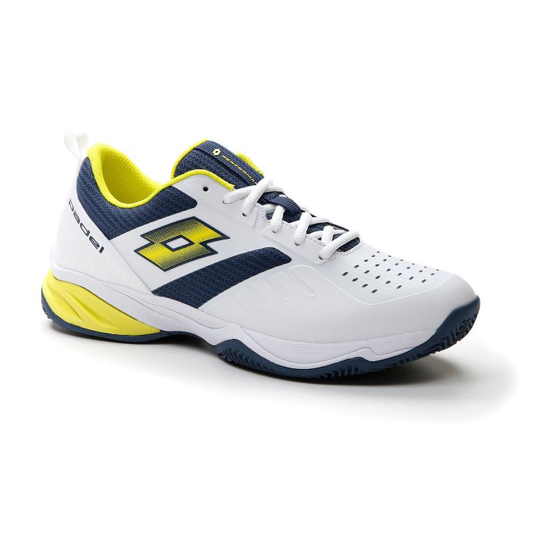 Superrapida 400 IV Sneakers in denim di acido blu bianco giallo