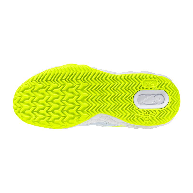 Zapatillas Mizuno Wave Enforce Court Clay Azul Claro Fluor Mujer
