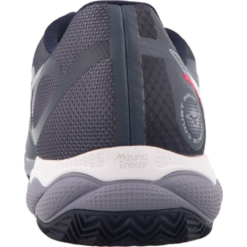 Zapatillas Mizuno Wave Enforce Court Clay Gris Blanco Azul
