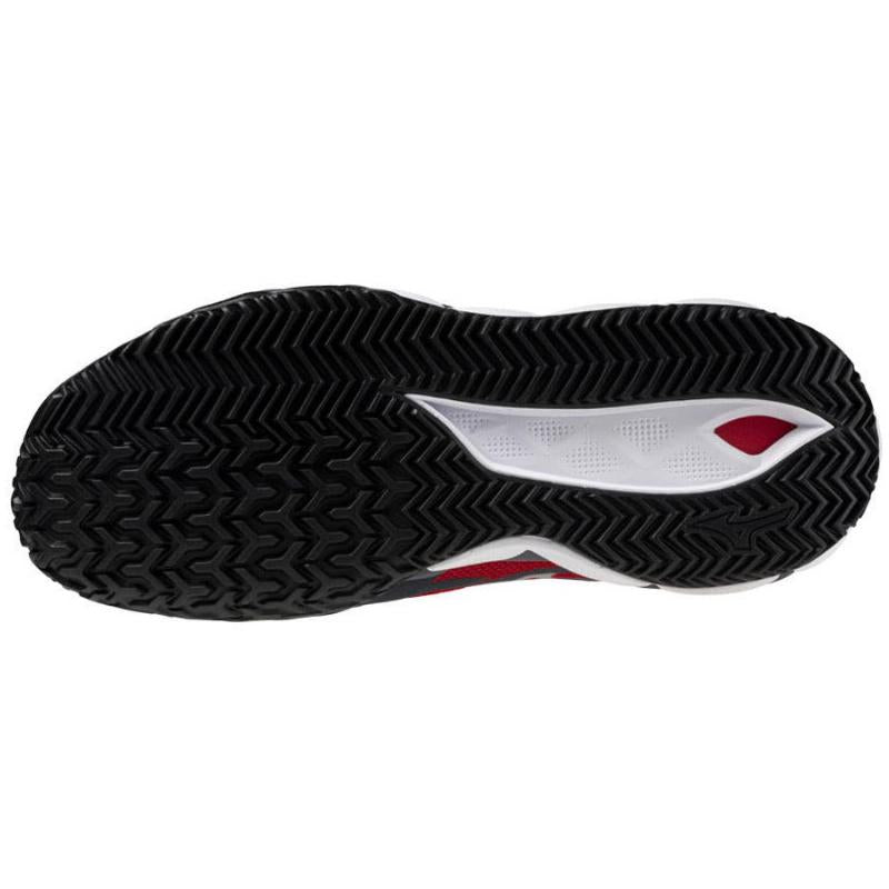 Zapatillas Mizuno Wave Enforce Tour Padel Gris Blanco Rojo