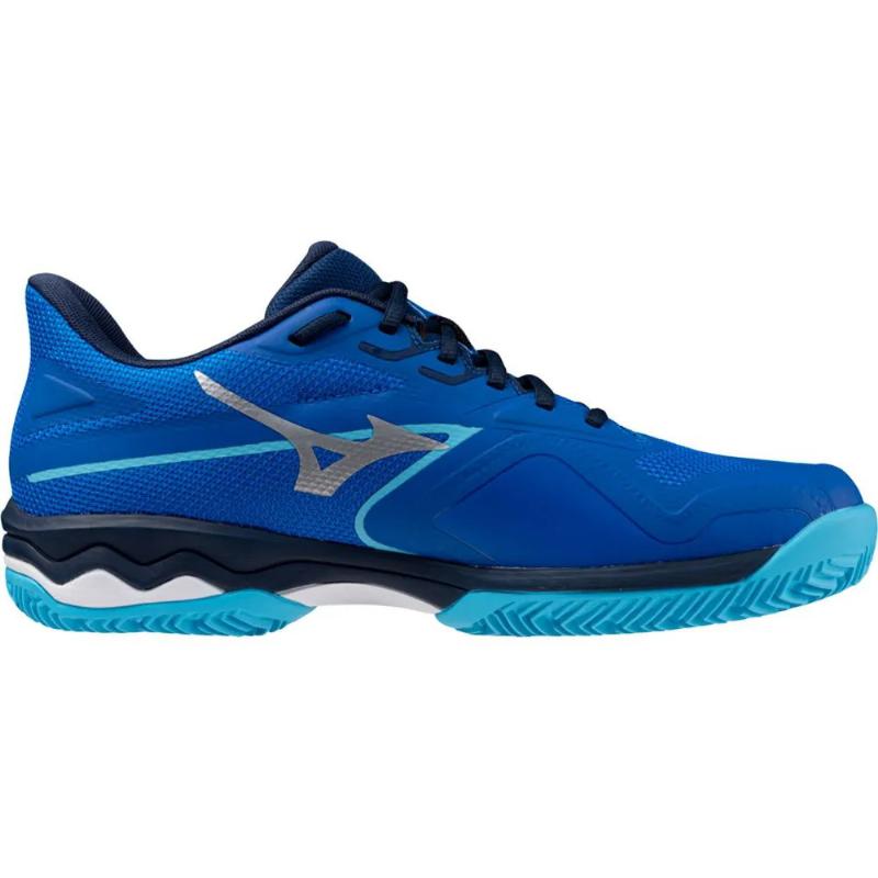 MIZUNO WAVE dépasser la lumière 2 Clay Blue White Bneakers