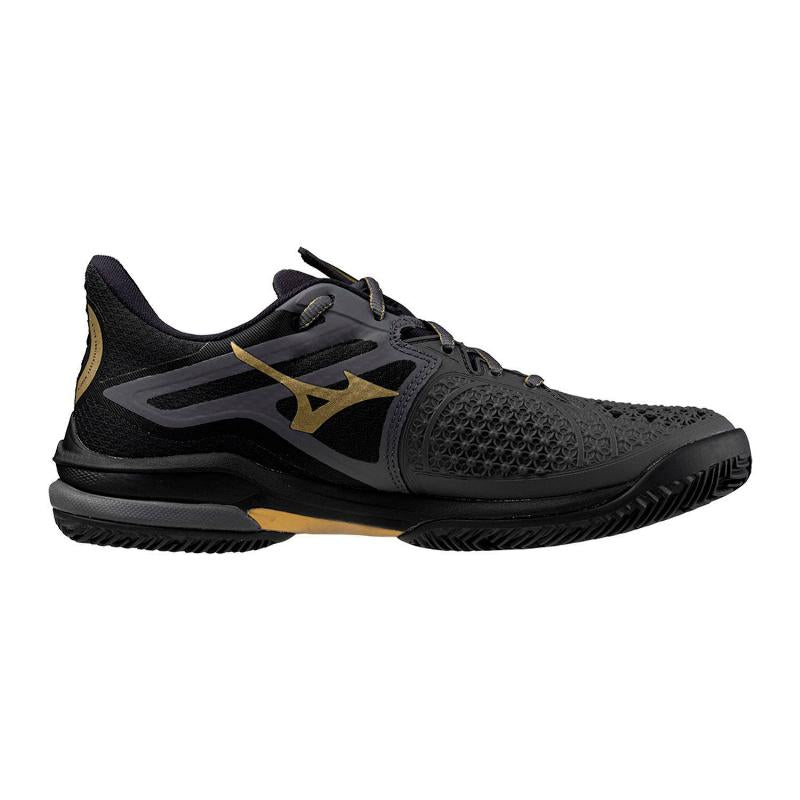 Zapatillas Mizuno Wave Exceed Tour 6 CC 10th Hierro Oro Negro