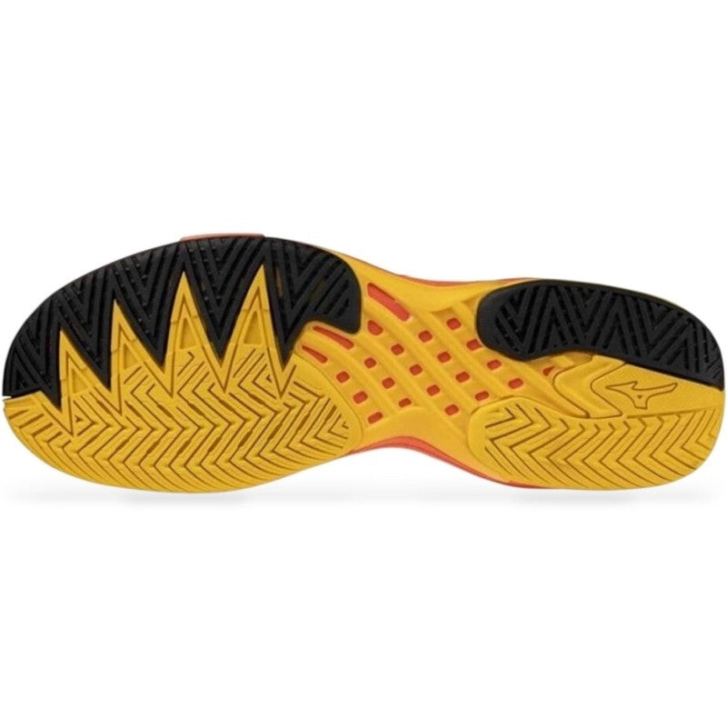 Zapatillas Mizuno Wave Exceed Tour 6 Clay Blanco Coral Amarillo