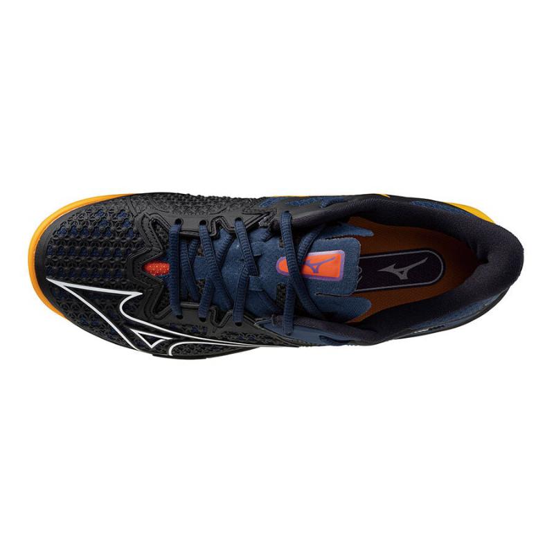 Zapatillas Mizuno Wave Exceed Tour 6 Padel Azul Blanco Naranja