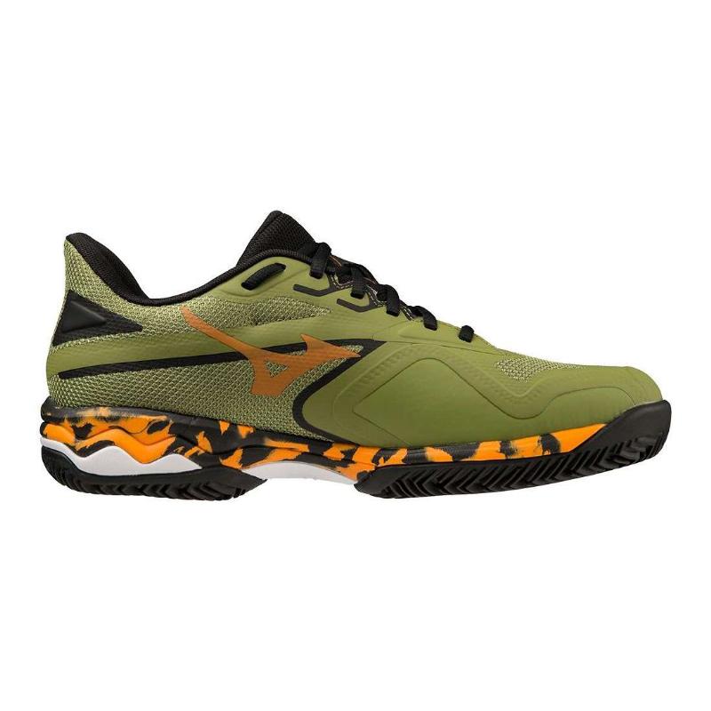 Zapatillas Mizuno Wave Exceed Verde Naranja