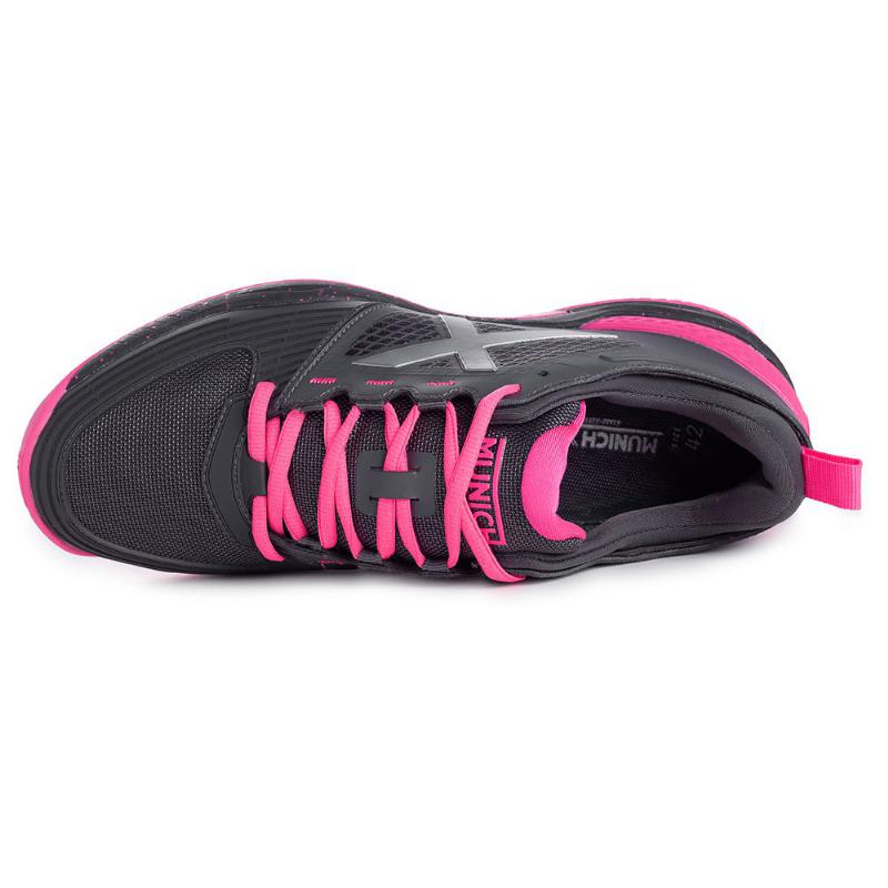 Zapatillas Munich Atomik 16 Negro Rosa