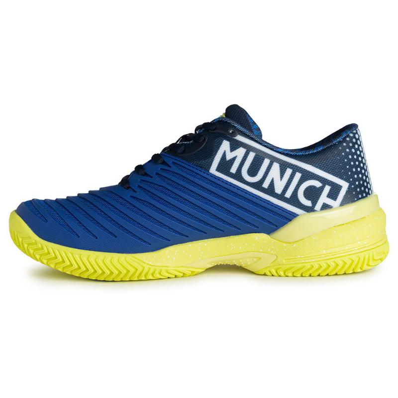 Munich Padx 41 Chaussures bleues jaunes