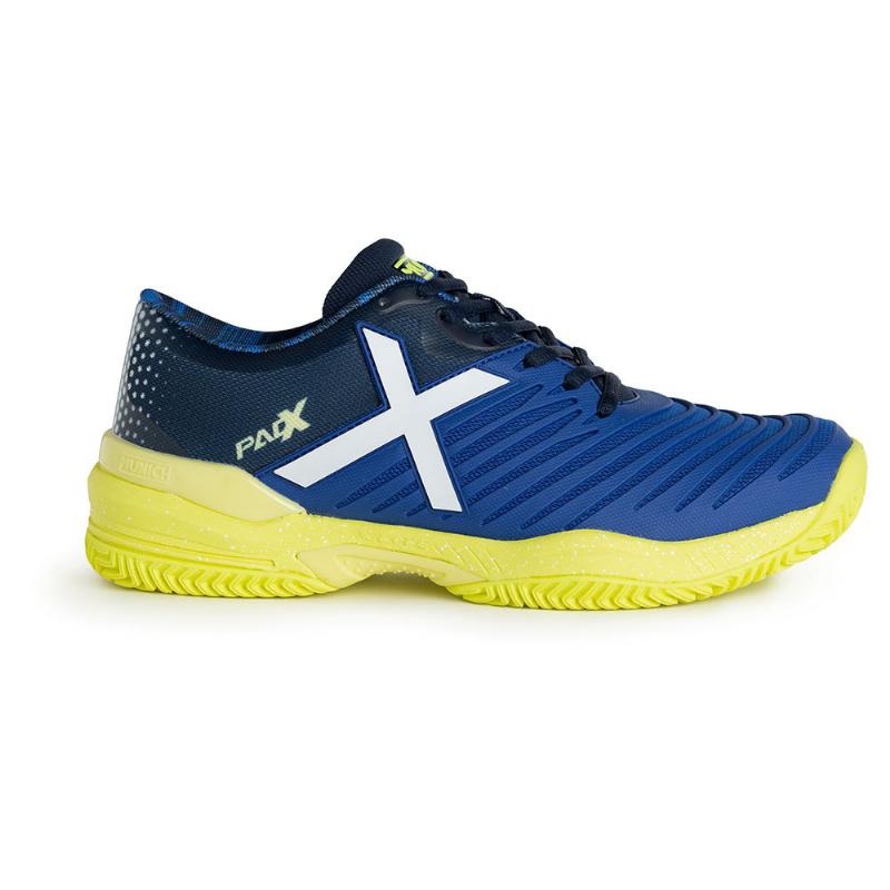 Munich Padx 41 Chaussures bleues jaunes