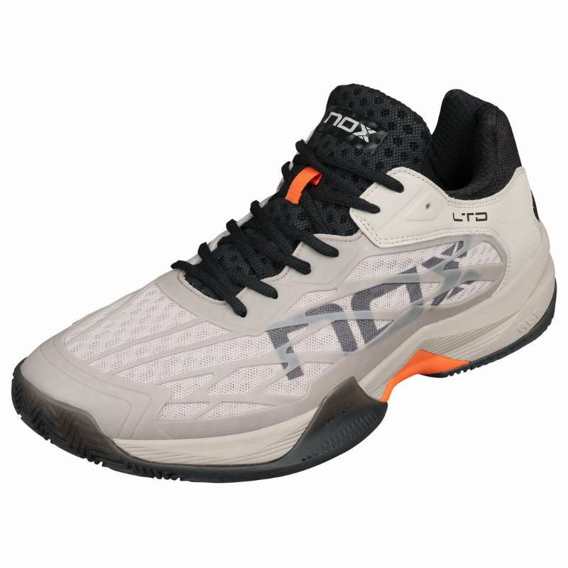 NOX AT10 LTD Gray Orange Sneakers