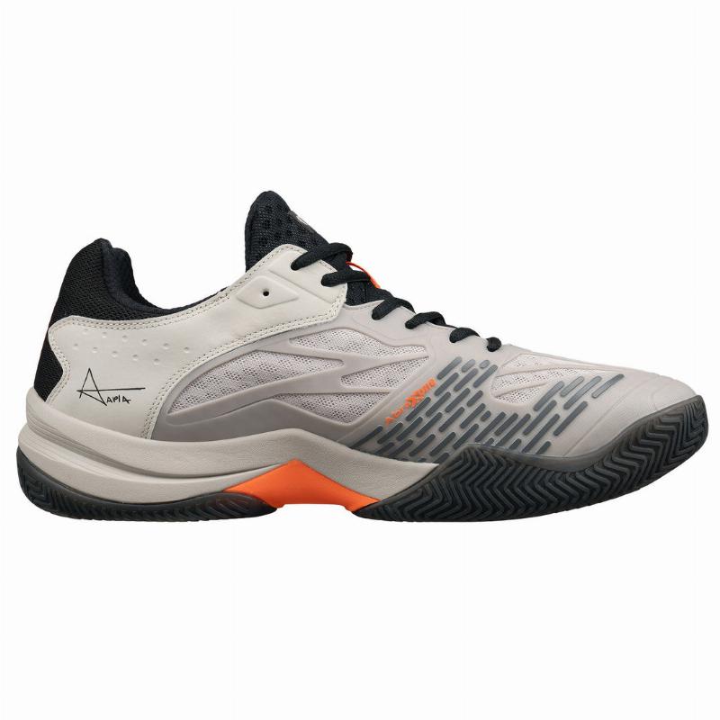 NOX AT10 LTD Gray Orange Sneakers