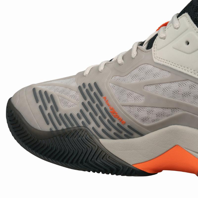 NOX AT10 LTD Gray Orange Sneakers