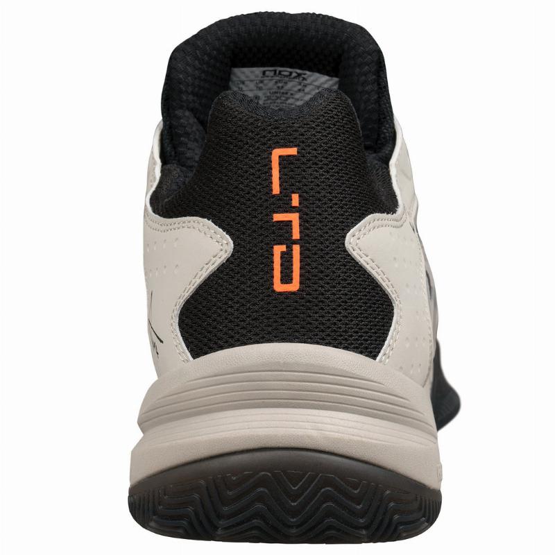 NOX AT10 LTD Gray Orange Sneakers