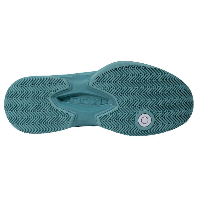 Zapatillas Nox AT10 Pro Azul Turquesa Blanco