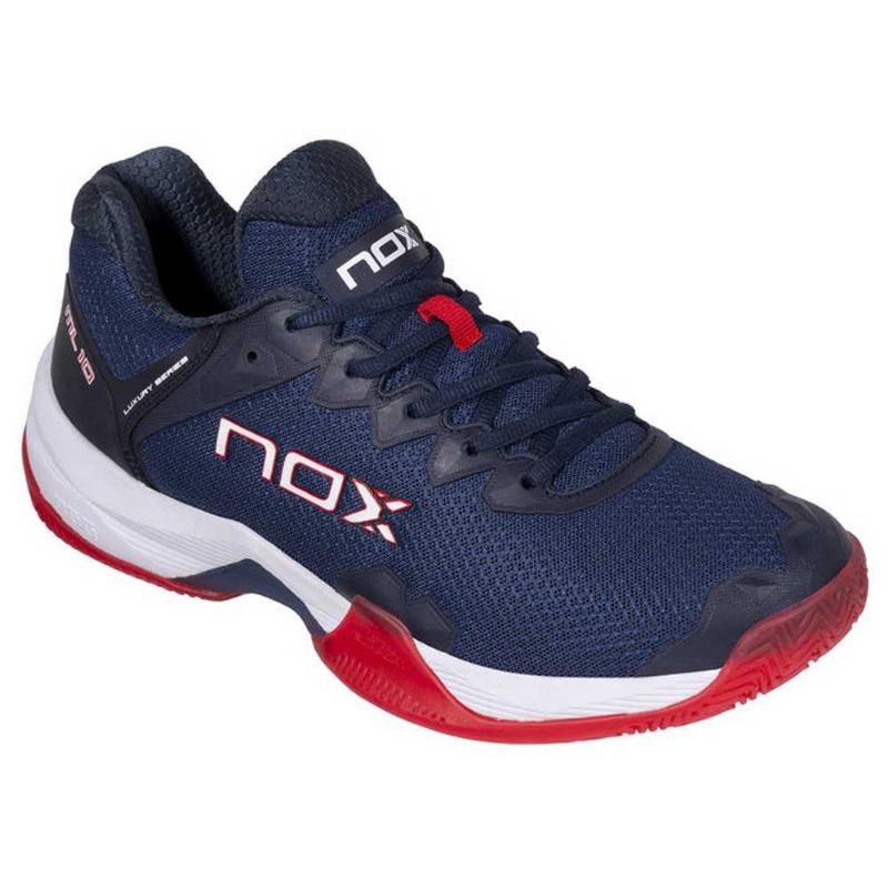 Zapatillas Nox ML10 Hexa Azul Marino Rojo