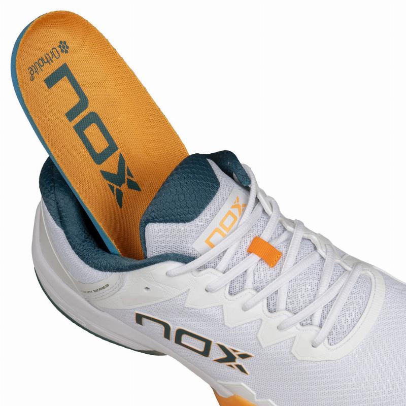 NOX ML10 HEXA Blanco Albicoque Scarpe