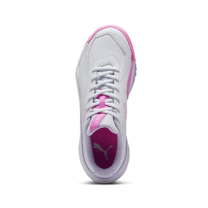 Zapatillas Puma Nova Smash Gris Blanco Violeta Mujer