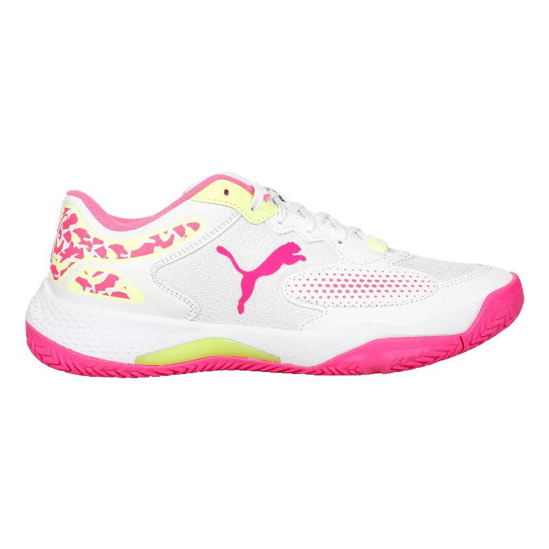 Zapatillas Puma Solarcourt RCT Blanco Rosa Mujer