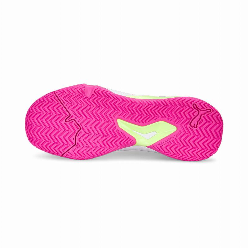 Puma Solarsmash RCT White Fuchsia Women's Sneakers