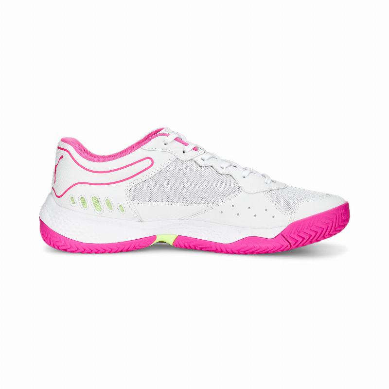 Puma Solarsmash RCT White Fuchsia Women's Sneakers