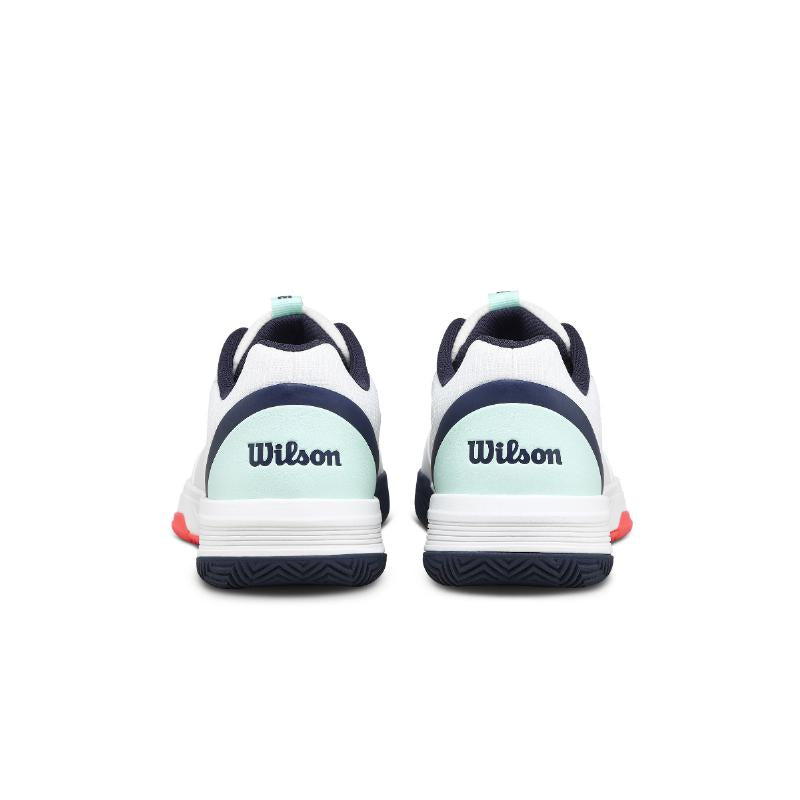 Zapatillas Wilson Courtglide Blanco Azul Marino
