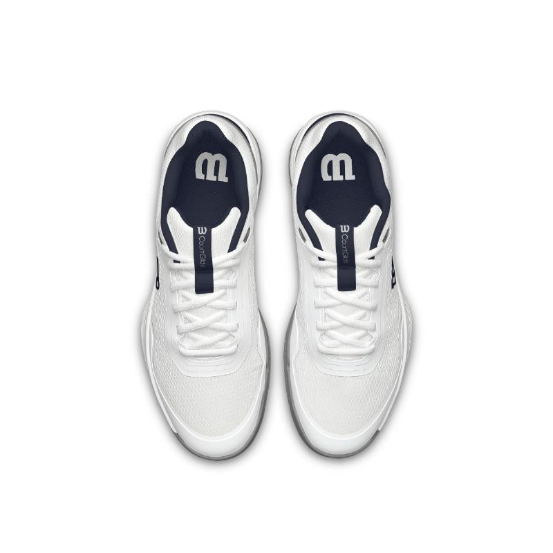 Zapatillas Wilson Courtglide Blanco Azul Marino Gris