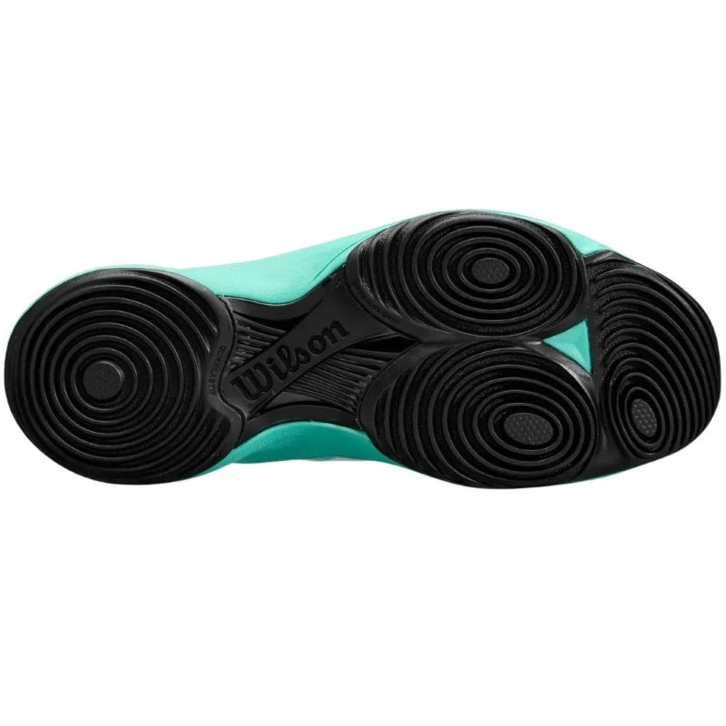 Zapatillas Wilson Hurakn Lite Blanco Turquesa Negro Mujer