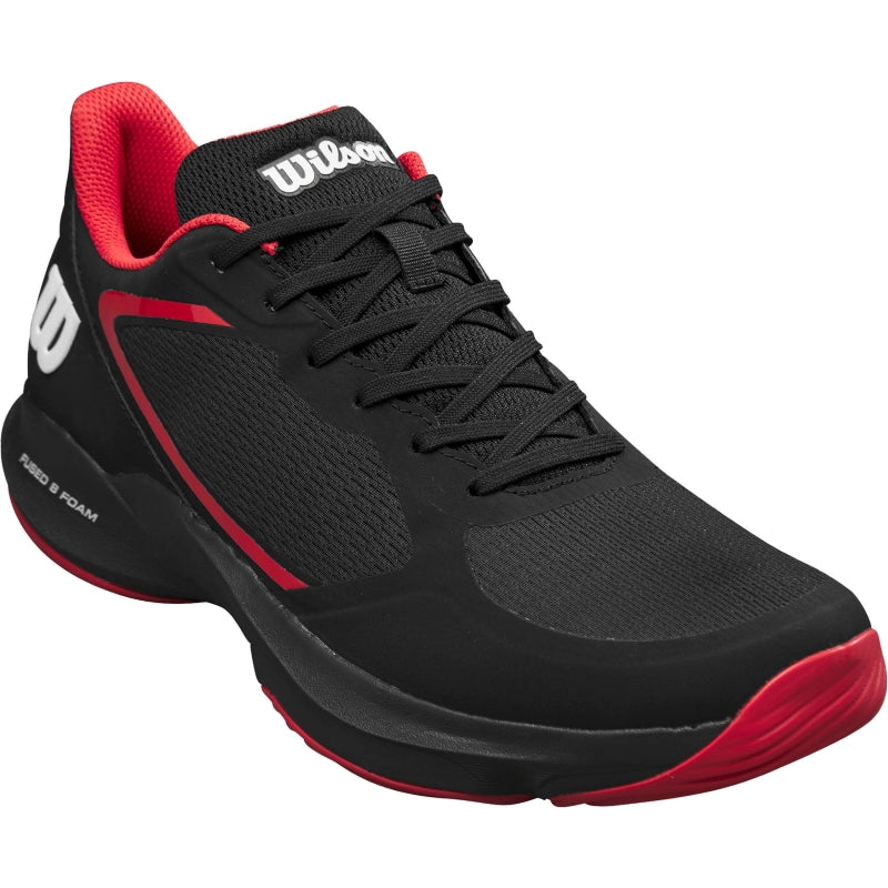 Zapatillas Wilson Hurakn Lite Negro Rojo Blanco