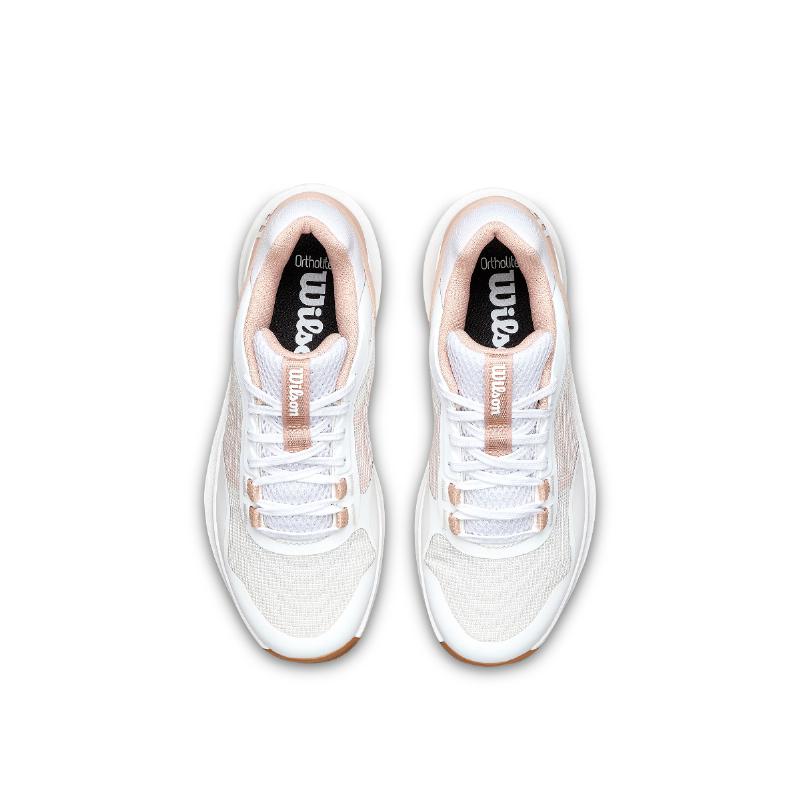 Zapatillas Wilson Hurakn Pro V2 Blanco Rosa Mujer